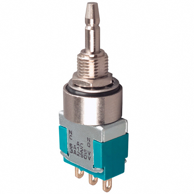 Pushbutton Switch SPDT Standard Panel Mount, Rear