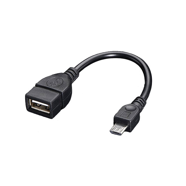 디바이스마트,케이블/전선 > USB 케이블 > USB 케이블(미분류),,1099,USB A RCPT TO MICRO B ON-THE-GO / Digi-Key Part Number : 1528-1585-ND