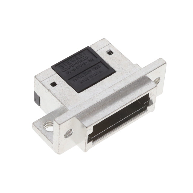 Jack Modular Connector 10p10c (RJ50) 90° Angle (Right) Shielded