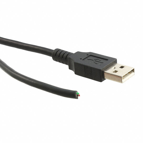 디바이스마트,케이블/전선 > USB 케이블 > USB 케이블(미분류),,3021017-10,CBL USB2.0 A PLUG TO OPEN 10' / Digi-Key Part Number : Q369-ND