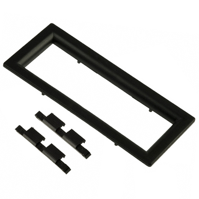 LCD Display Bezel 2.5 (63.5mm) Black