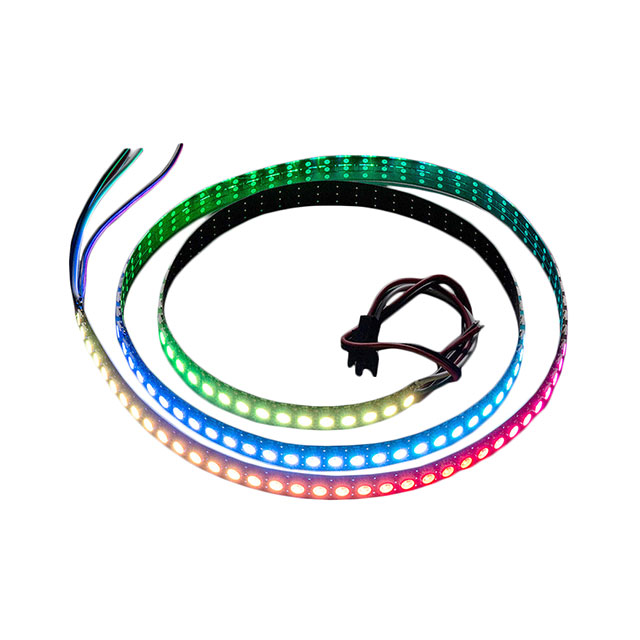 Addressable Lighting Neopixel 144 LED Strip (Black) Serial (Shift Register) Red, Green, Blue (RGB) 1000.00mm L
