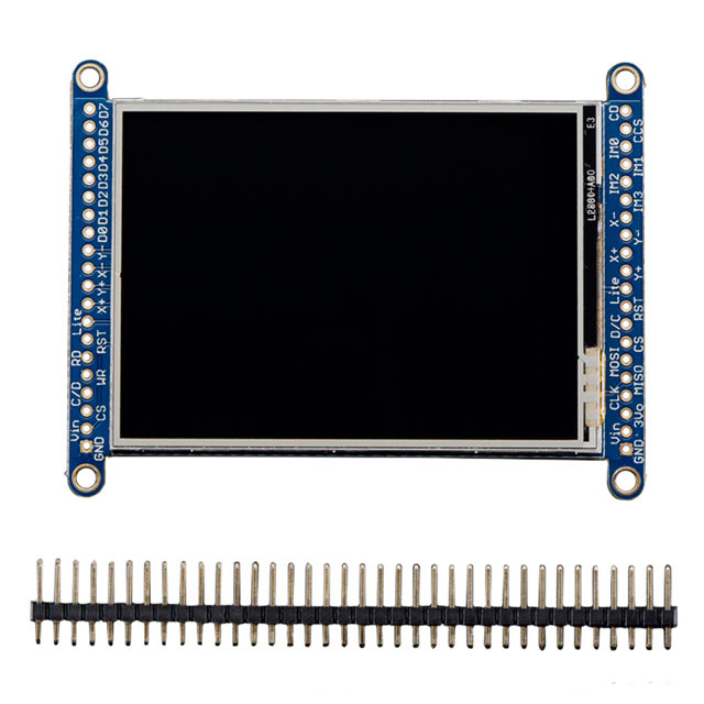디바이스마트,LED/LCD > LCD 캐릭터/그래픽 > LCD,OLED 그래픽,,1770,2.8"" TFT LCD TOUCHSCREEN / Digi-Key Part Number : 1528-1469-ND