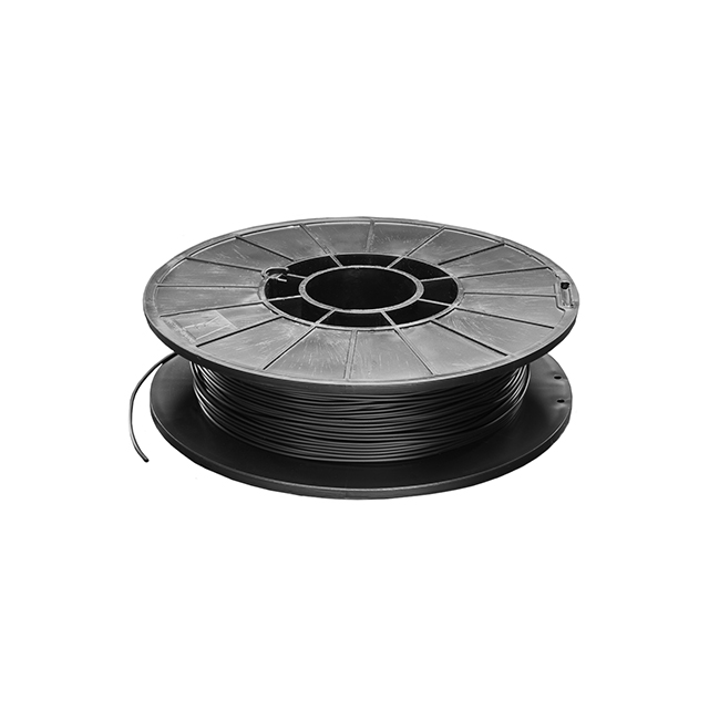 3D Printing Filament Black (Midnight) TPU (Thermoplastic Polyurethane) 0.070 (1.75mm) 1.102 lb (500.0 g)