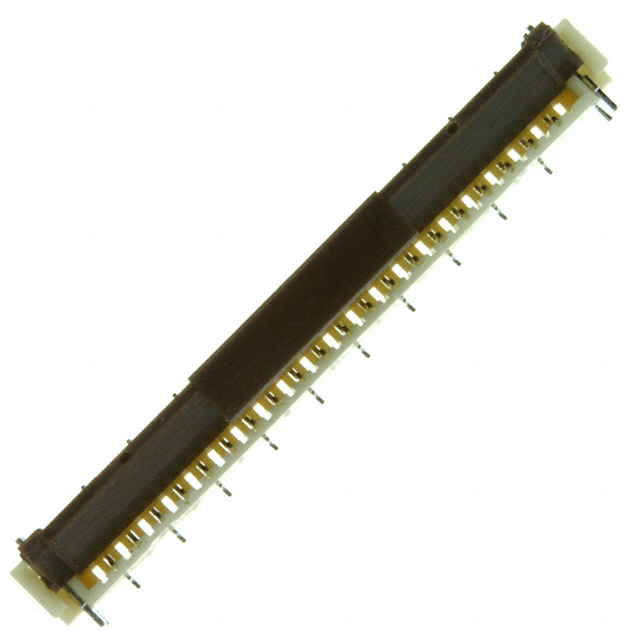 20 Position FFC, FPC Connector Contacts, Vertical - 1 Sided 0.039