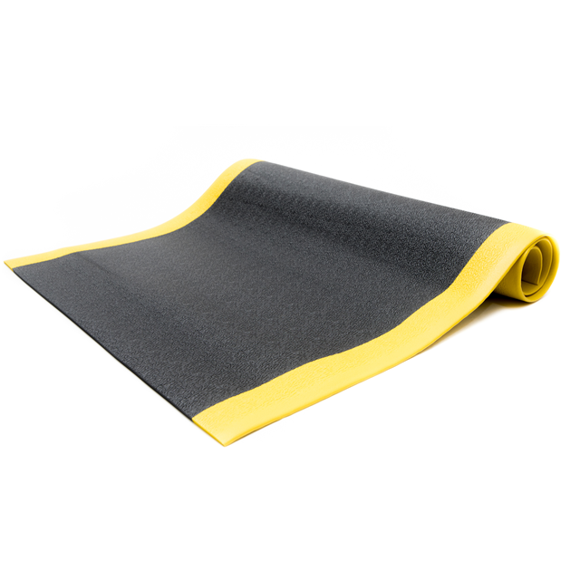 Black, Yellow 36x24Anti-Fatigue Mat