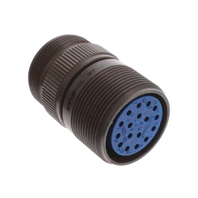 17 Position Circular Connector Receptacle, Female Sockets Solder Cup