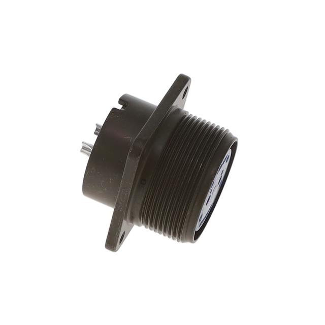 2 Position Circular Connector Receptacle, Female Sockets Solder Cup