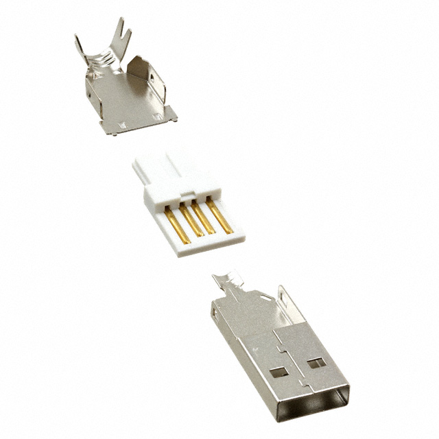 디바이스마트,커넥터/PCB > I/O 커넥터 > USB/IEEE 커넥터 > USB/IEEE/DVI,,1002-024-01300,CONN PLUG USB2.0 TYPEA 4POS SLD / Digi-Key Part Number : 1175-1022-ND