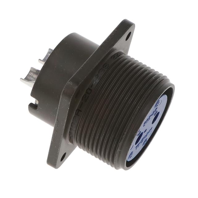 2 Position Circular Connector Receptacle, Female Sockets Solder Cup