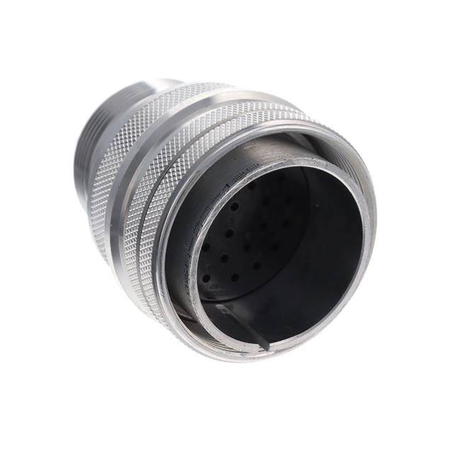 26 Position Circular Connector Plug Housing Free Hanging (In-Line) Backshell, Coupling Nut