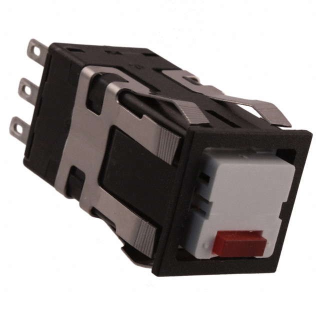 Pushbutton Switch DPDT Standard, Illuminated Panel Mount, Snap-In