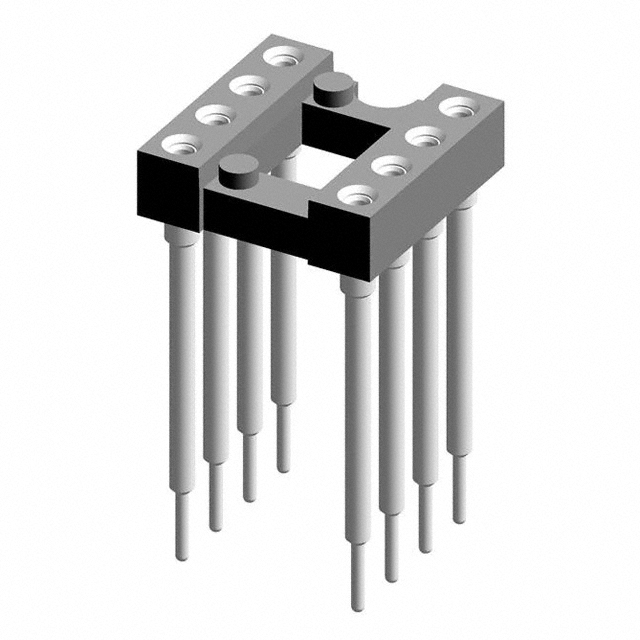 8 (2 x 4) Pos DIP, 0.3