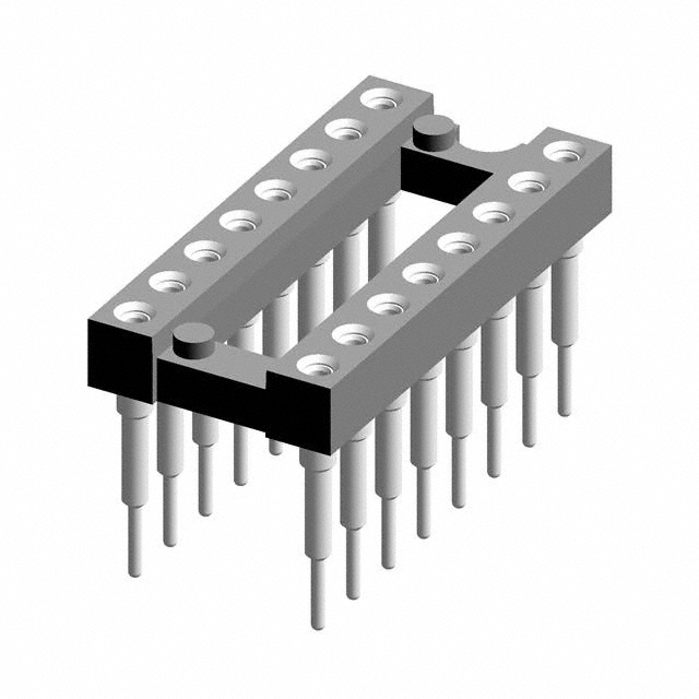 16 (2 x 8) Pos DIP, 0.3