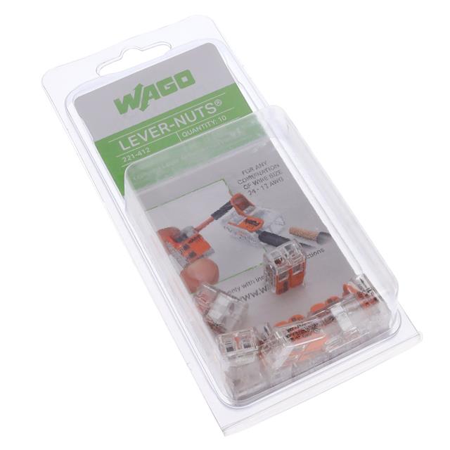 WAGO 221-415/996-010 5-Wire Lever Nuts Conductor Compact Splicing
