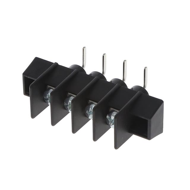 4 Circuit 0.375 (9.53mm) Barrier Block Connector Screws