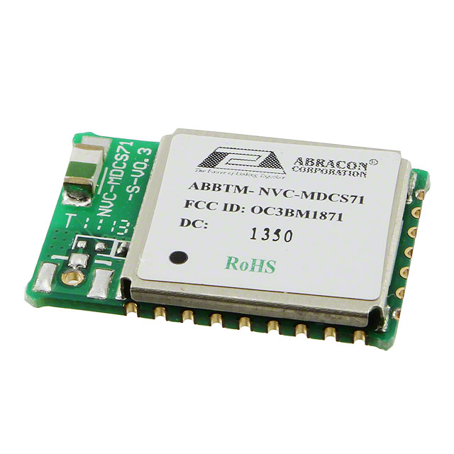 Bluetooth Bluetooth v4.1 Transceiver Module 2.4GHz Integrated, Chip Surface Mount