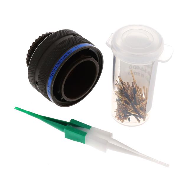 66 Position Circular Connector Plug, Male Pins Crimp