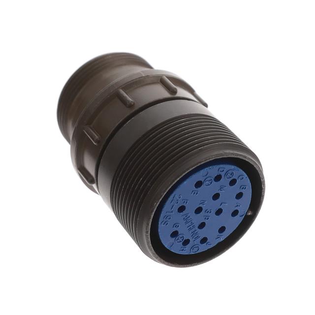 14 Position Circular Connector Receptacle, Female Sockets Solder Cup
