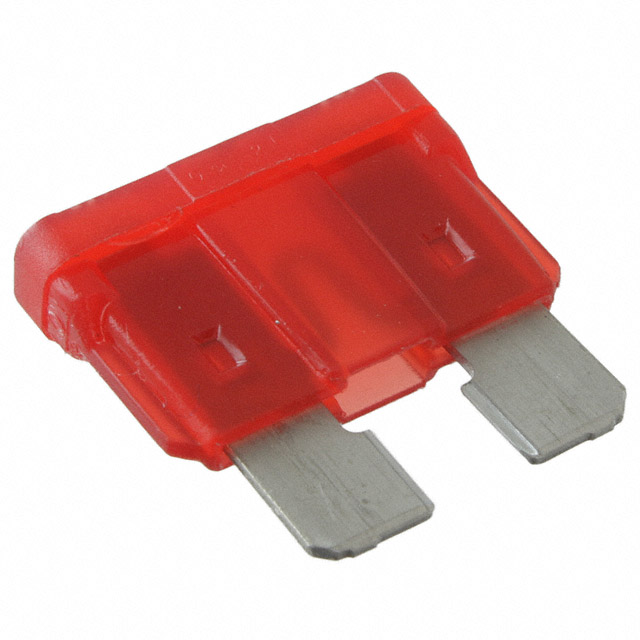 Littelfuse 0287010.PXCN 287 Series Fast-Acting 32 V 10 A 19.05 x 12.19 mm ATOF Blade Fuse - 2000 item(s)