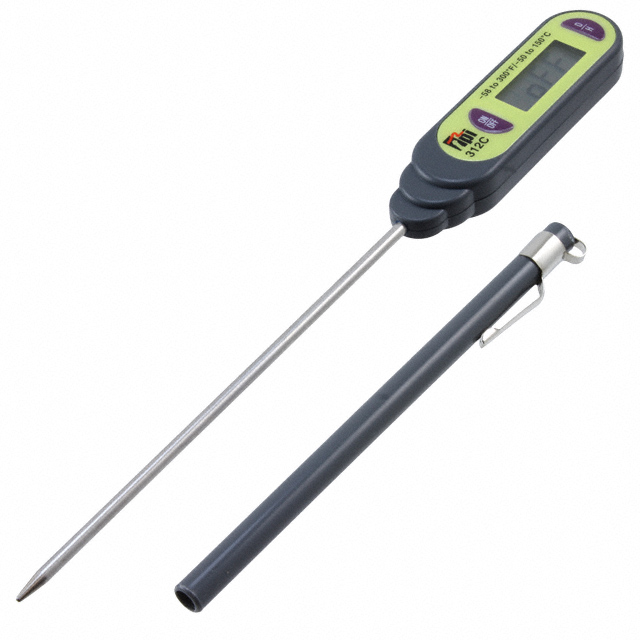 Pocket -58 ~ 300°F (-50 ~ 150°C) Probe Thermometer LCD C°/F° Auto Off, Hold, Water Resistant