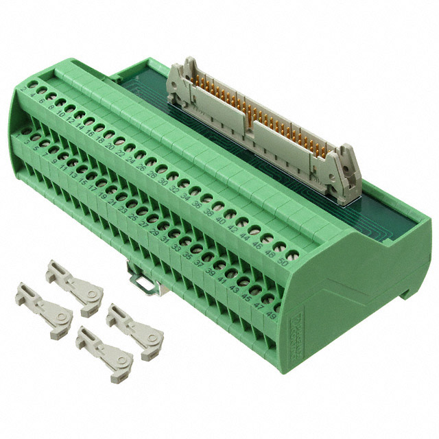디바이스마트,커넥터/PCB > 터미널블럭 > 터미널블럭 (미분류) > 모듈형 (인터페이스),,2900463,INTERFACE MOD HDR 50POS 12-24AWG / Digi-Key Part Number : 277-9422-ND