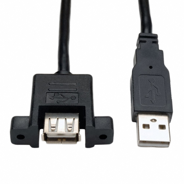 디바이스마트,케이블/전선 > USB 케이블 > USB 케이블(미분류),,U024-06N-PM,CBL USB2.0 A RCPT TO A PLUG 0.5' / Digi-Key Part Number : TL778-ND