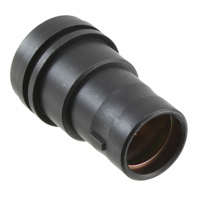 10 (8 + 2 Power) Position Circular Connector Plug, Male Pins Solder Cup