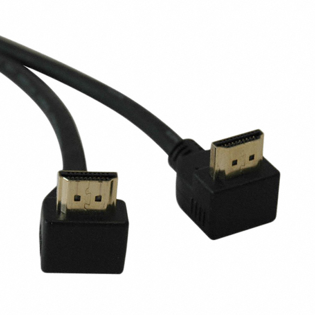디바이스마트,케이블/전선 > 영상/음향 케이블 > HDMI/DVI 케이블,,P568-006-RA2,CABLE M-M HDMI-A R/A 6' SHLD / Digi-Key Part Number : TL696-ND