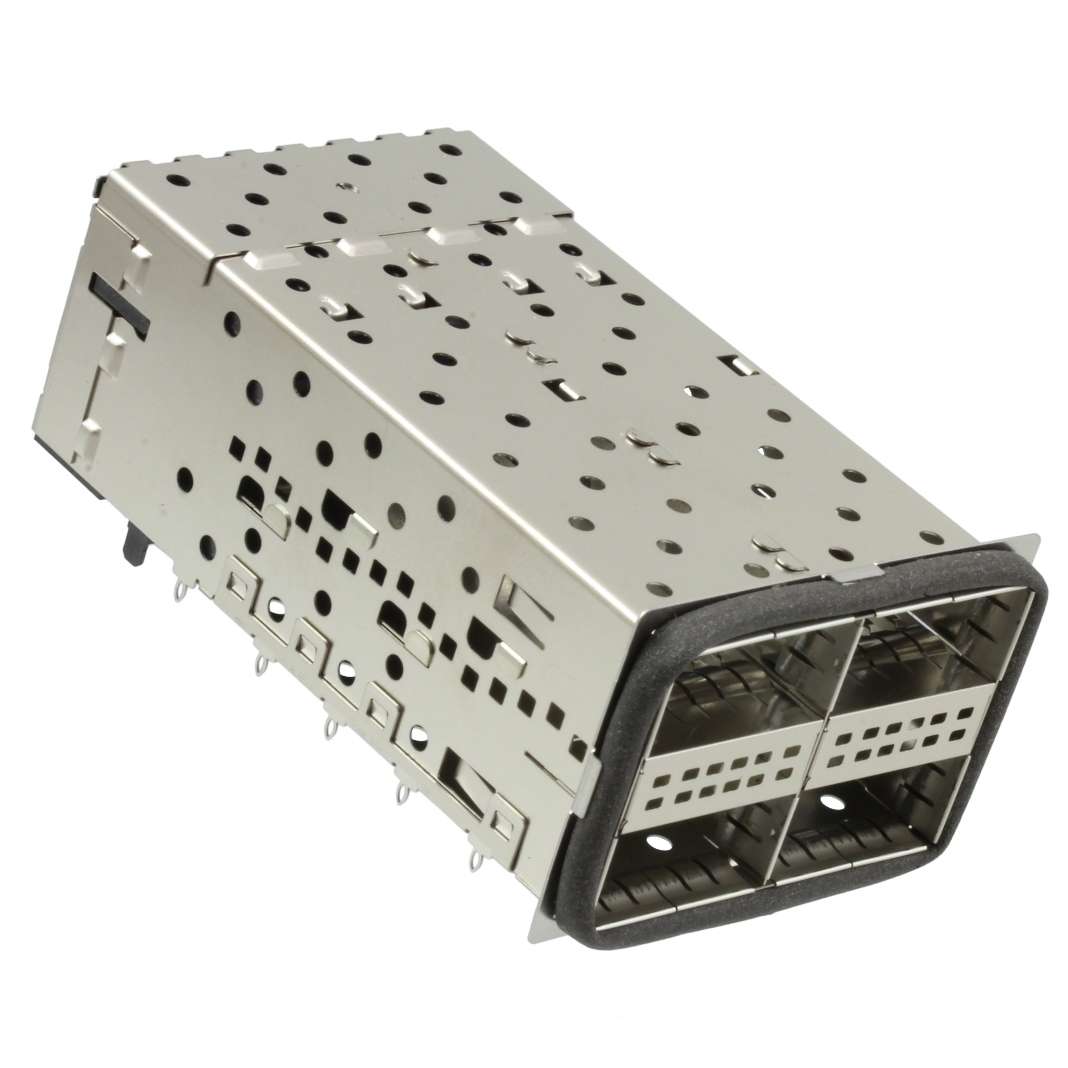 디바이스마트,커넥터/PCB > I/O 커넥터 > SATA/SAS/SFP > 커넥터,,2214574-4,2X2 QSFP CAGE AND PT CONNECTOR A / Digi-Key Part Number : A120610-ND