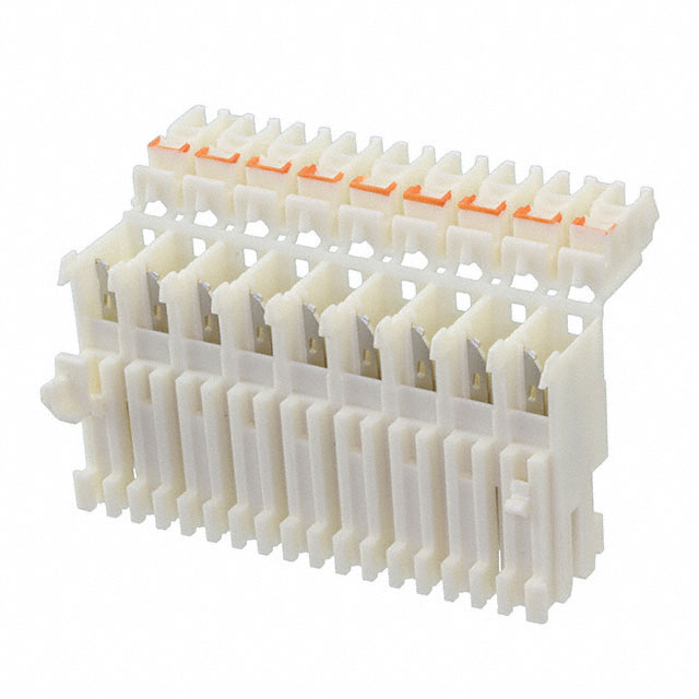 9 Position Rectangular Receptacle Connector IDC Tin