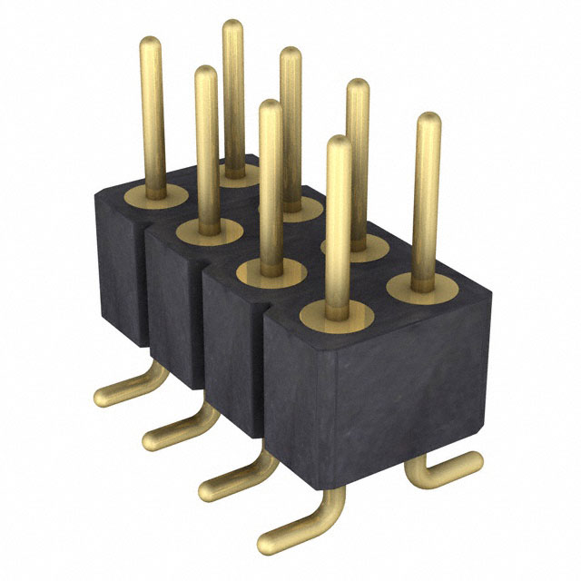 Connector Header Surface Mount 8 position 0.079 (2.00mm)