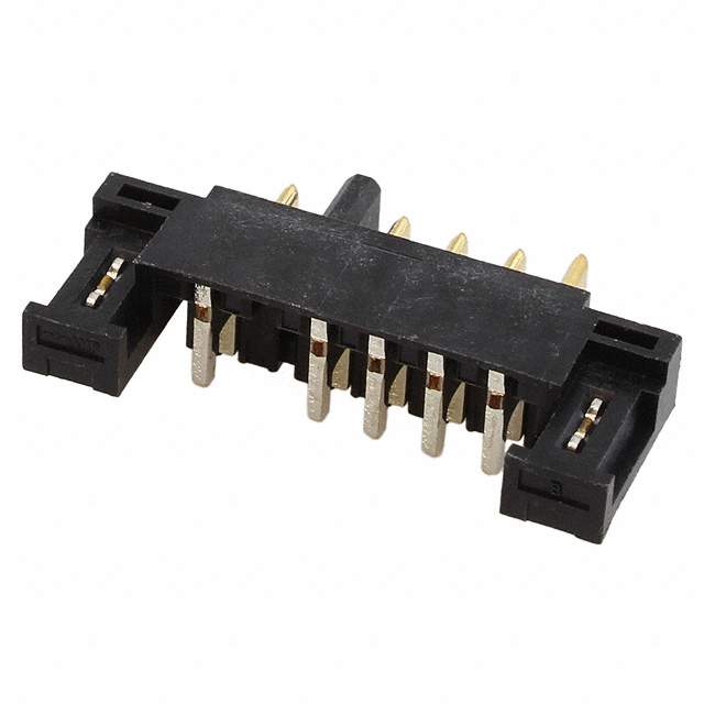 5 Position Plug, Male Blades Connector Solder 0.098