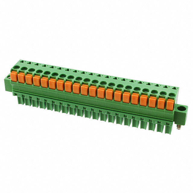 20 Position Terminal Block Plug, Female Sockets 0.150