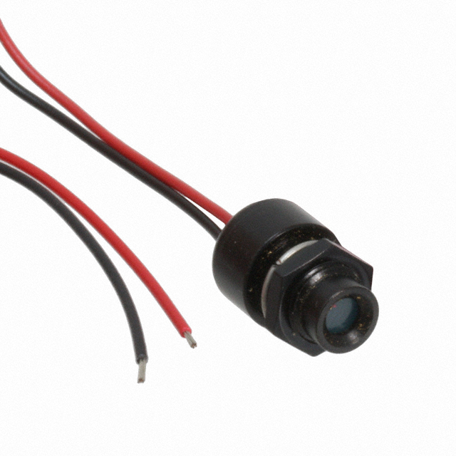 LED Panel Indicator Blue Diffused 60° 24V 20mA Wire Leads - 7.87 (200.00mm)