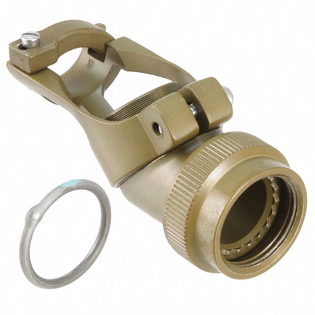 Olive Connector Backshell, Saddle Clamp Adapter 11/16-24 UNEF 12