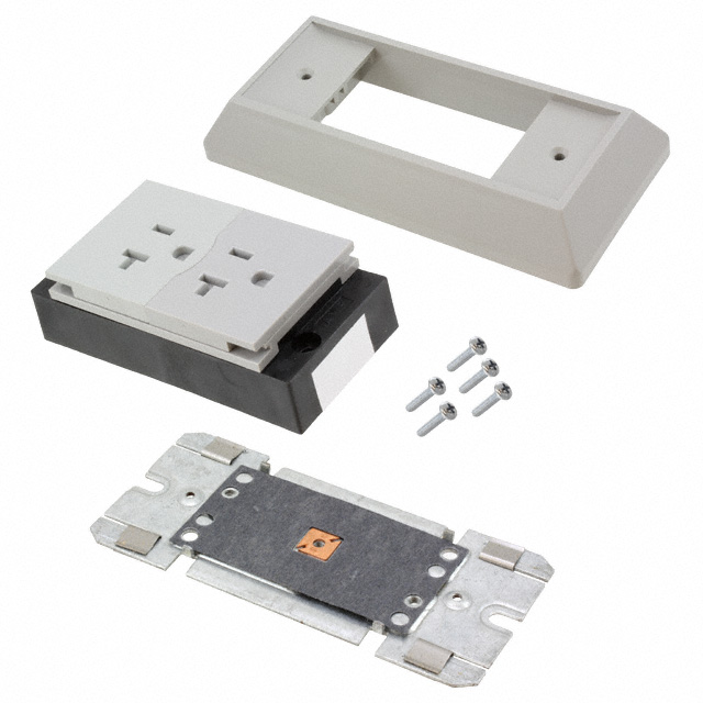 Power Connector Receptacle, Female Sockets NEMA 5-15R Outlet Box