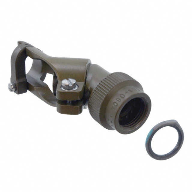 Olive Connector Backshell, Saddle Clamp Adapter 7/16-28 UNEF 8