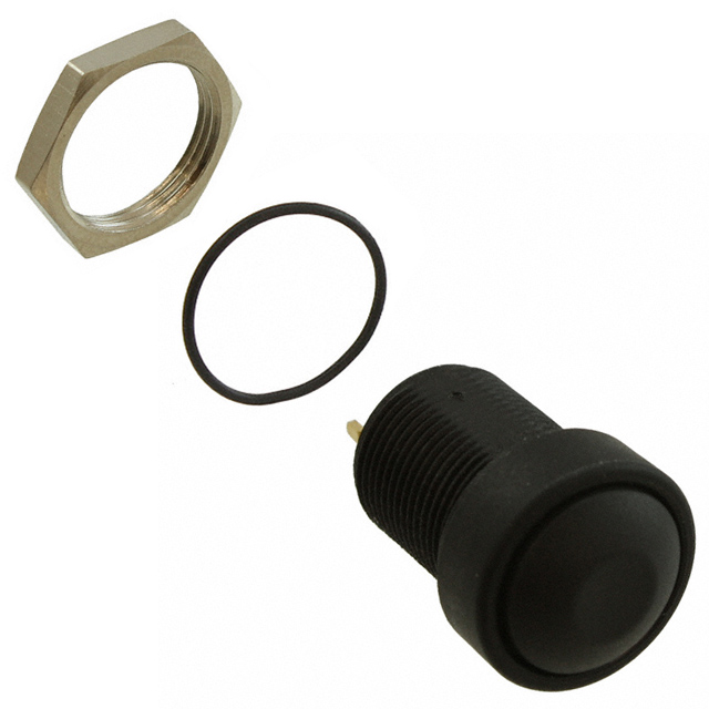 Pushbutton Switch SPDT Standard Panel Mount, Front