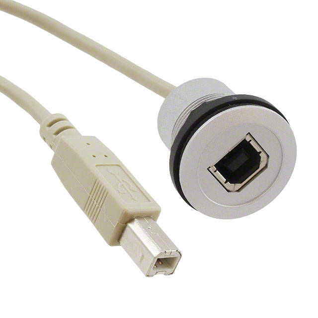 디바이스마트,케이블/전선 > USB 케이블 > USB 케이블(미분류),,09454521912,CBL USB2.0 B RCPT TO B PLG 4.92' / Digi-Key Part Number : 1195-3479-ND