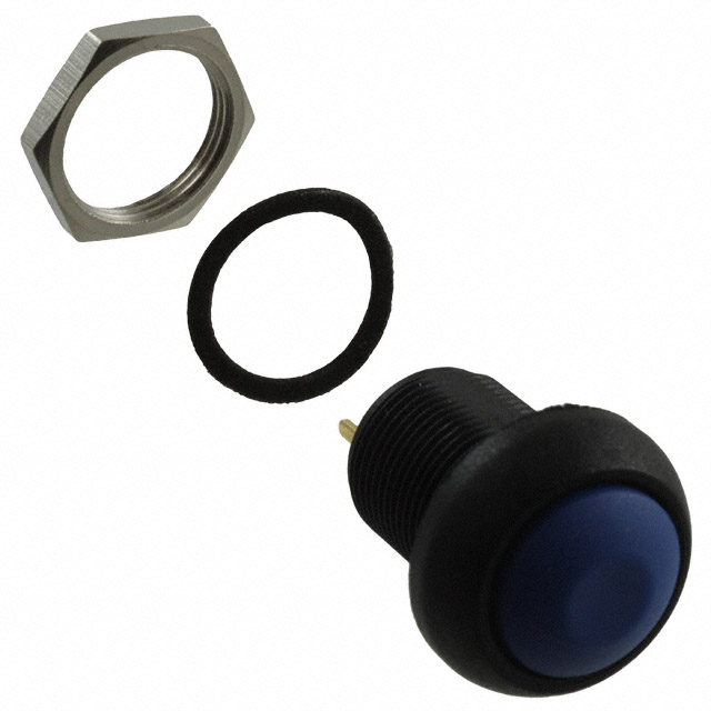 Pushbutton Switch SPDT Standard Panel Mount, Front