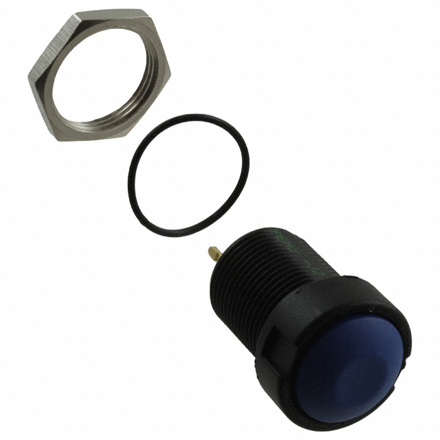 Pushbutton Switch SPDT Standard Panel Mount, Front