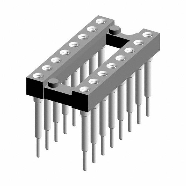 16 (2 x 8) Pos DIP, 0.3