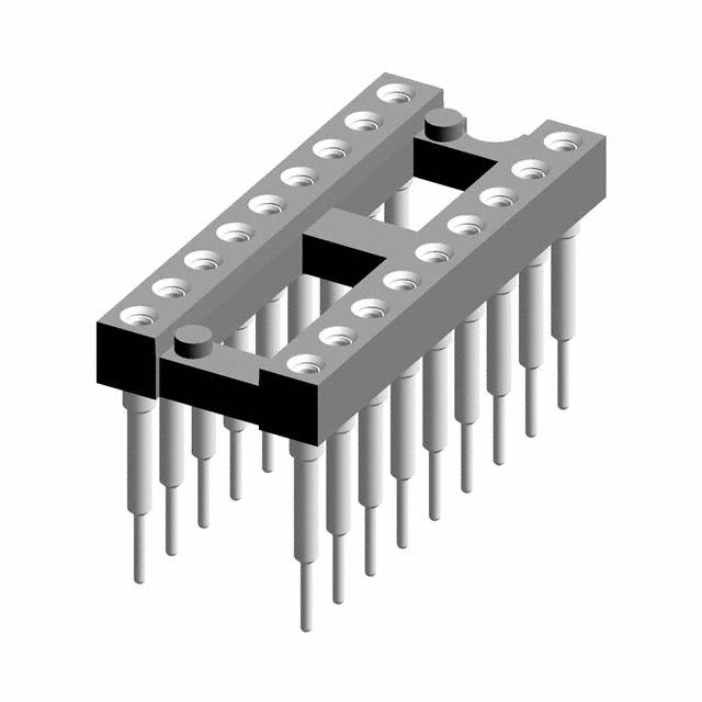 18 (2 x 9) Pos DIP, 0.3