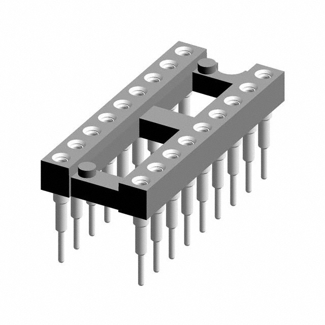 18 (2 x 9) Pos DIP, 0.3