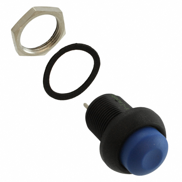 Pushbutton Switch SPDT Standard Panel Mount, Front