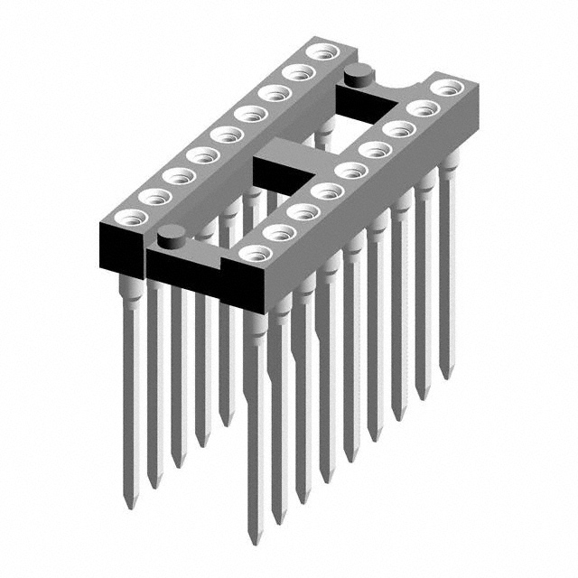 18 (2 x 9) Pos DIP, 0.3