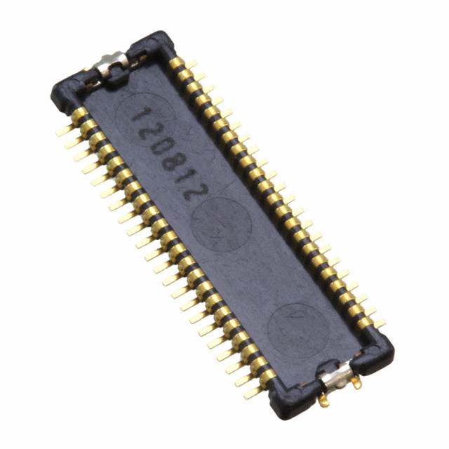 44 Position Connector Header, Outer Shroud Contacts Surface Mount Gold