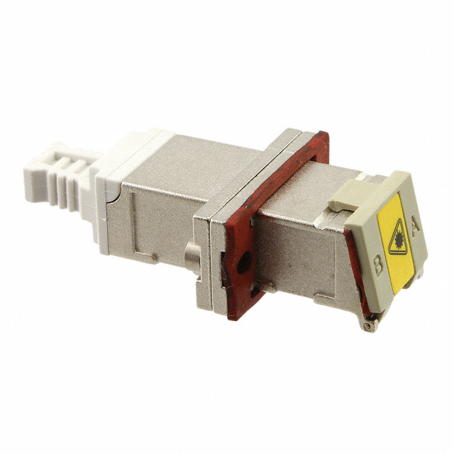 Coupler Fiber Optic Connector LC Receptacle To LC Receptacle Panel Mount, Flange (2 Hole)