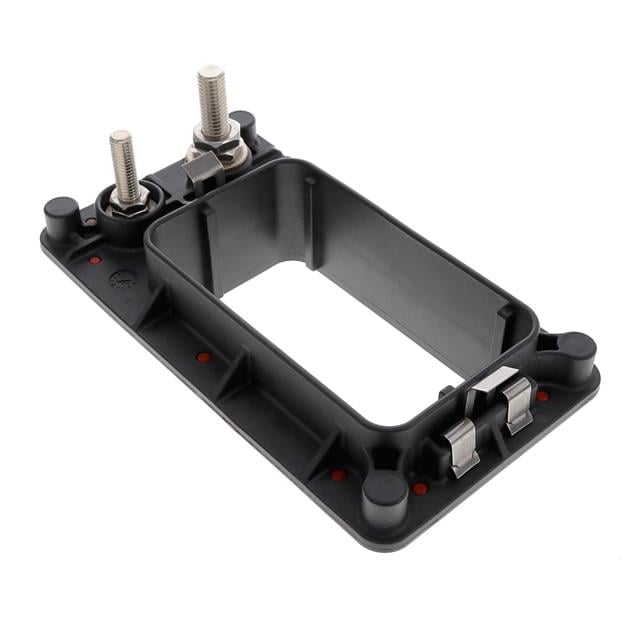 FLANGE, MOUNT, 102/128P, BLK, ST